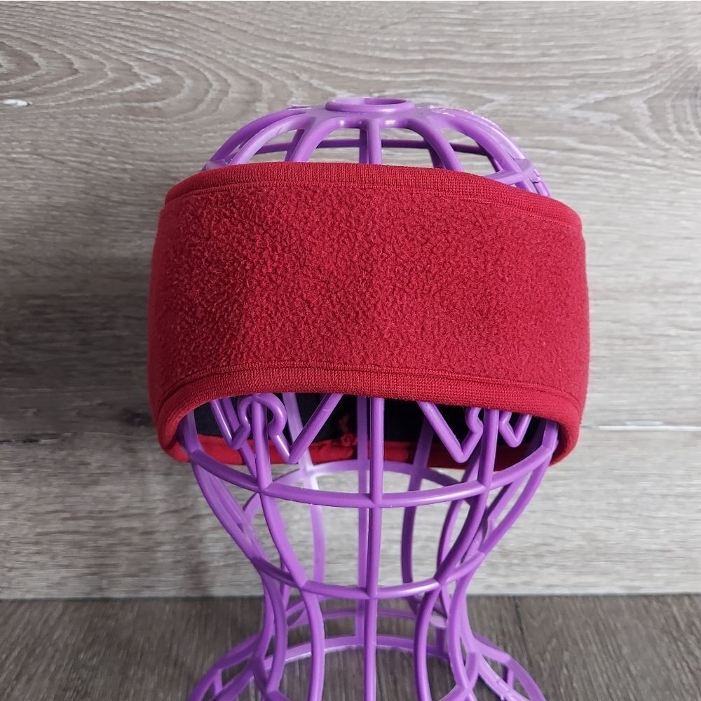 Vintage REI Red Fleece Headband Ear Warmer
